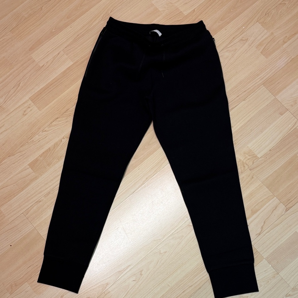 Sandro Black Casual Trousers Mens sz M track pant. Very lightly worn.